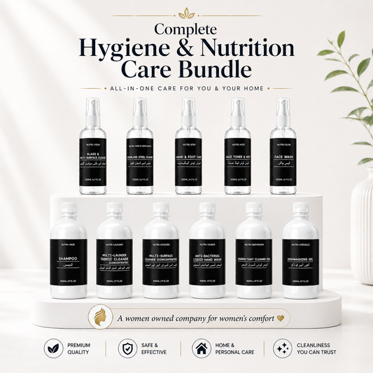 Nutri Complete Care & Wellness Kit | All-in-One Home, Cleaning & Personal Care Essentials